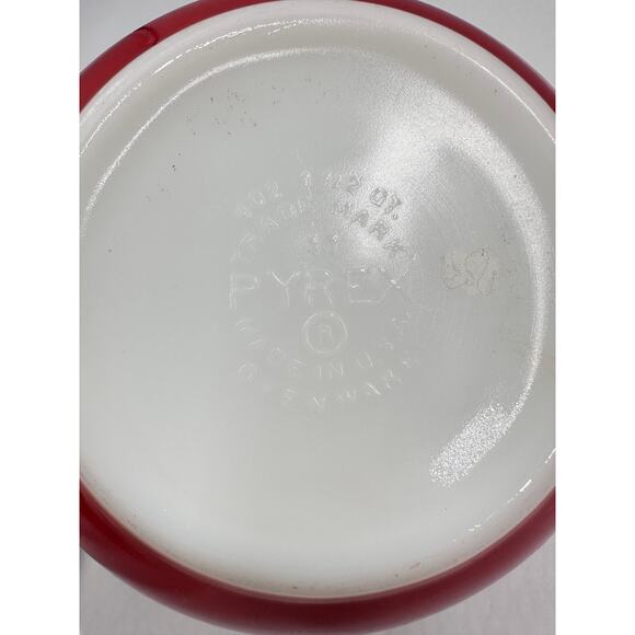 Vintage Pyrex Primary Red 402 Nesting Mixing Bowl 1.5QT - Picture 9 of 9